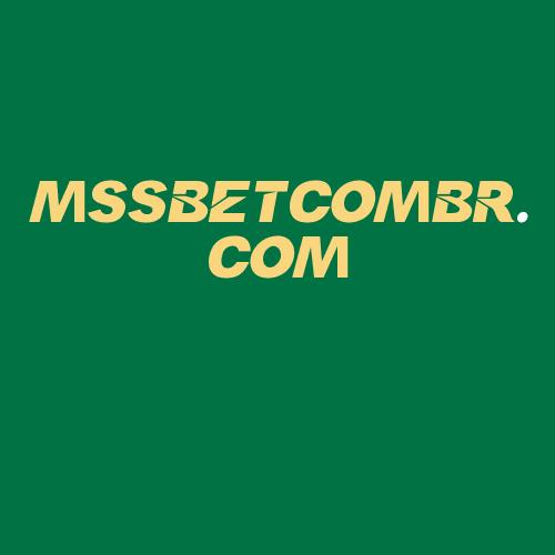 Logo da MSSBETCOMBR